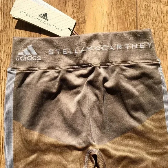 Adidas Stella McCartney Knit Colorblock Leggings XS - Picture 2 of 7